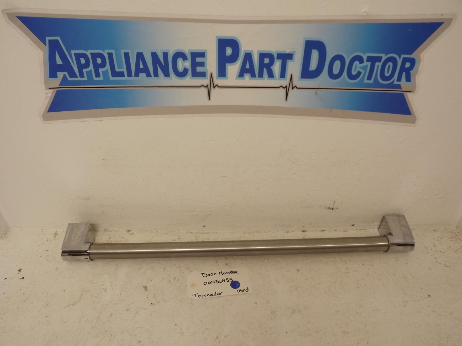 Thermador Refrigerator 00436955 Door Handle Used Thermador Refrigerator 00436955 Door Handle Used